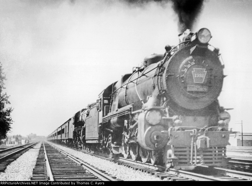 PRR 1392, K-4S, c. 1938